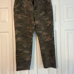 No Boundaries Camouflage Mid Rise Pants